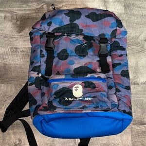 Unisex Bape backpack